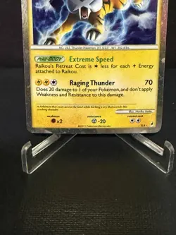 Pokemon TCG Shiny Raikou Holo Rare Card Call of Legends SL9 - Image 4