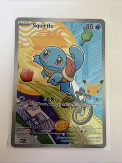 Pokemon TCG First Partner Squirtle Illustration Promo #39 MEP 2026 - Image 1