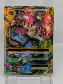Pokemon M Venusaur EX Full Art Ultra Rare Holo XY Evolutions 100/108 - HP - Image 1