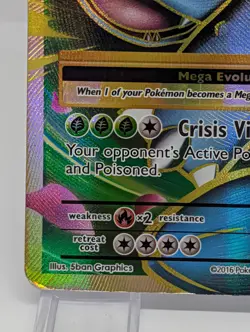 Pokemon M Venusaur EX Full Art Ultra Rare Holo XY Evolutions 100/108 - HP - Image 4