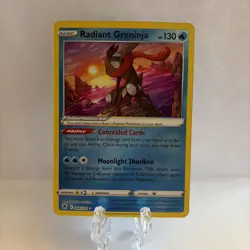 Pokemon Card - Radiant Greninja Astral Radiance 046/189 Radiant Rare 2022 - Image 1