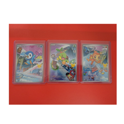 Pokemon First Partner Sinnoh Region Set - Piplup Turtwig Chimchar 30th Ann - Image 1
