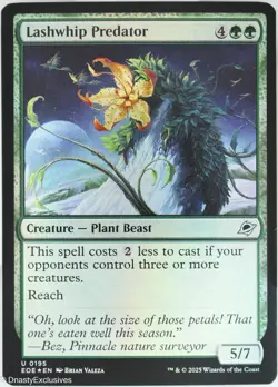 MTG: Edge of Eternities - Lashwhip Predator - Foil - Image 1