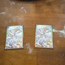 Custom YuGiOh Card Blue-Eyes White Dragon and Red-Eyes Black Dragon (Rush Duel) - Image 2