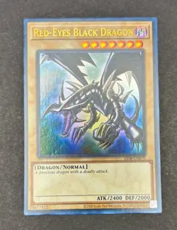 Ultra Rare Red-Eyes Black Dragon NM LOB-EN070 Unlimited 25th Anniversary - Image 1