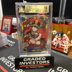 2025 One Piece Promos JPN P110 Monkey D. Luffy Premium Card BGS 10 PRISTINE - Image 1