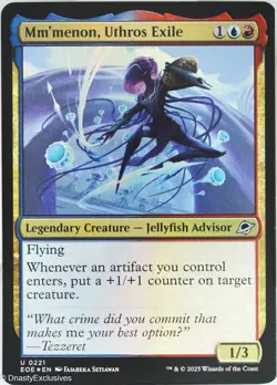 MTG: Edge of Eternities - Mm'menon, Uthros Exile - Foil - Image 1