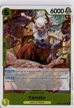 Yamato Eb03-057 R Foil One Piece Card Game English Trading Card TCG - Image 1