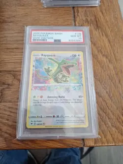 Pokemon Psa 10 Rayquaza Vivid Voltage 138/185 Amazing Rare - Image 1