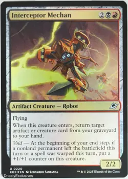 MTG: Edge of Eternities - Interceptor Mechan - Foil - Image 1