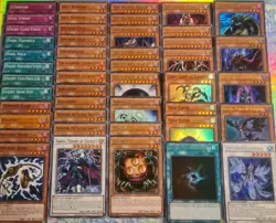 Yu-Gi-Oh 46 Card Fiend Deck Lot Bundle Secret Rare M/HP Fitzgerald Synchro Tuner - Image 1