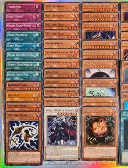 Yu-Gi-Oh 46 Card Fiend Deck Lot Bundle Secret Rare M/HP Fitzgerald Synchro Tuner - Image 4