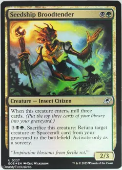 MTG: Edge of Eternities - Seedship Broodtender - Foil - Image 1