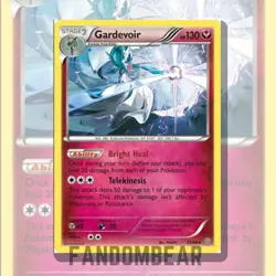 SHINY Gardevoir 54/98 Ancient Origins REVERSE HOLO RARE card 2015 Pokemon NM/LP - Image 2