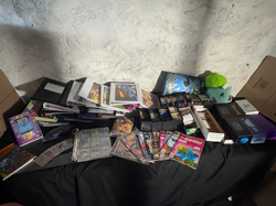 Massive Pokemon Sports Card Collection Lot 20+ Binders Comics Plush - Image 1