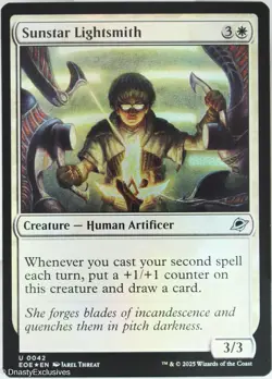 MTG: Edge of Eternities - Sunstar Lightsmith - Foil - Image 1