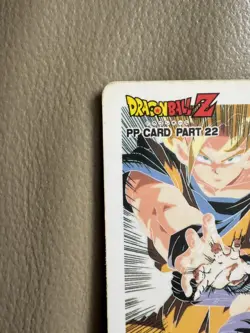 Dragon Ball Z PP Card Part 22 No.942 Vintage 1993 Amada - Goku & Gohan - Image 4