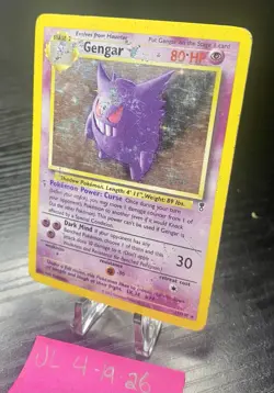 Gengar 11/110 Pokemon Legendary Collection Holo Rare Card 2002 HP Damage - Image 2