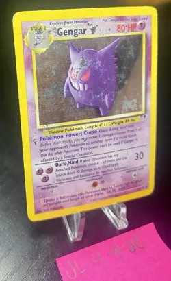 Gengar 11/110 Pokemon Legendary Collection Holo Rare Card 2002 HP Damage - Image 3