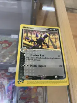 Pokemon TCG Umbreon 24/100 EX Sandstorm 2003 Stage 1 Dark 80HP Vintage Card - Image 1