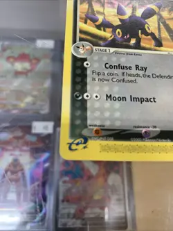 Pokemon TCG Umbreon 24/100 EX Sandstorm 2003 Stage 1 Dark 80HP Vintage Card - Image 2