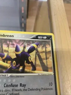 Pokemon TCG Umbreon 24/100 EX Sandstorm 2003 Stage 1 Dark 80HP Vintage Card - Image 5