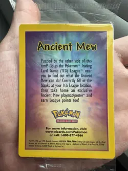 Sealed Ancient Mew Holofoil Promo Card Pokemon the Movie 2000 - Image 2