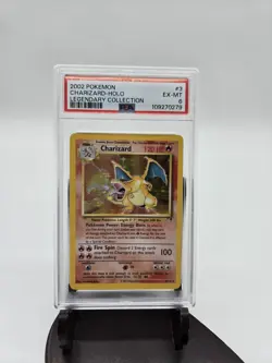Charizard Legendary Collection Holo Rare Card #3/110 Vintage PSA 6 - Image 3