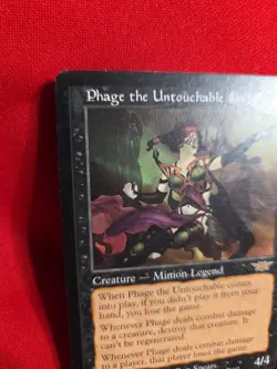 Magic The Gathering | Legions | Phage the Untouchable | RARE! MTG Game Ender! - Image 2