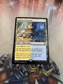 MTG ECL #265 Hallowed Fountain Lorwyn Eclipsed Regular - Image 1