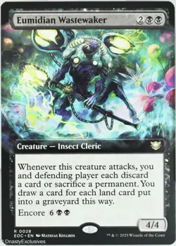 MTG: Edge of Eternities - Eumidian Wastewaker - Extended Art - Image 1