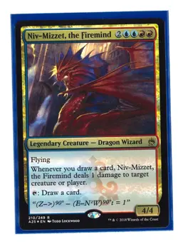 MTG Masters 25 - 1x Foil Niv-Mizzet, the Firemind - NM - Image 1
