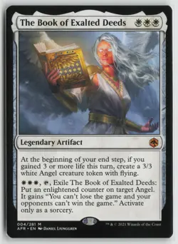 The Book of Exalted Deeds LP 4 Adventures in the Forgotten Realms MTG - Image 1
