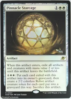 MTG: Edge of Eternities - Pinnacle Starcage - Foil - Image 1