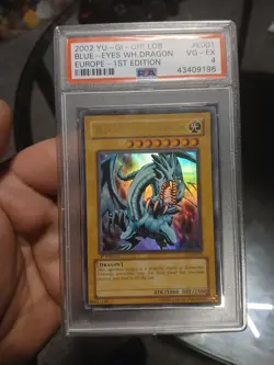 2002 Yu-Gi-Oh! Lob - E001 1st Edition PSA 4 - Image 2