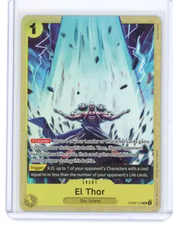 El Thor Premium Collection Best Selection Vol. 2 OP05-114 One Piece Promo Foil - Image 1