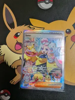 Iono Trainer Paldea Evolved Special Illustration Rare Card 269/193 - Image 1