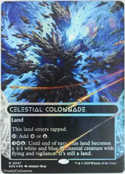 MTG: Edge of Eternities - Celestial Colonnade - Borderless Foil - Image 1