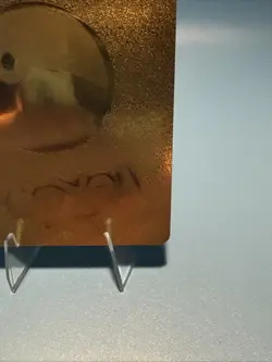 Pokemon Charizard Gold Foil Fan Art Collector Card - 4/102 - 120 HP - MINT - Image 5