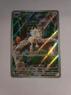 Meowth 106/094 Me02: Phantasmal Flames Alternate Art NM Pokemon Card - Image 1