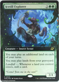 MTG: Edge of Eternities - Icetill Explorer - Extended Art Foil - Image 1