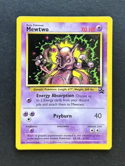 Mewtwo Promo Card 14/53 WOTC Regular LP - Image 1