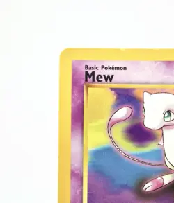 Mew #8 Wizards Black Star Promo Pokemon Card Psywave 50 HP Ken Sugimori NM - Image 5