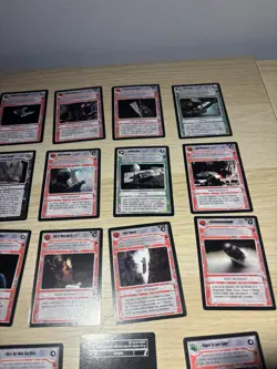 Decipher Star Wars CCG Dagobah Rare cards x43 no duplicates - Image 4