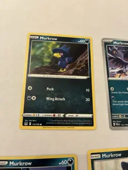 Lot Of 11 Murkrow and Honchkrow Pokemon Cards - Image 4