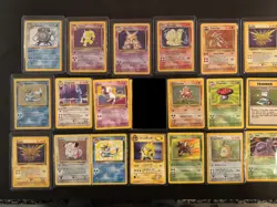 Lot of 19 Vintage Pokemon Cards WOTC Holos & Rares 1999 Base Jungle Fossil 🔥 - Image 1