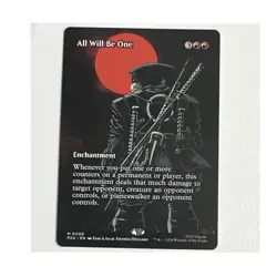 All Will Be One 0008/PZA Enchantment Rare Red Regular Magic Wizards Card - Image 1