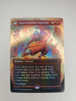 Improvisation Capstone (Borderless) Secrets of Strixhaven Foil - Image 1