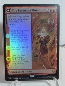 MTG The Legend of Roku Avatar: The Last Airbender Foil Mythic NM - Image 1