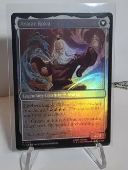 MTG The Legend of Roku Avatar: The Last Airbender Foil Mythic NM - Image 2